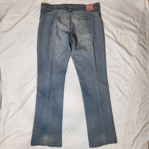 y2k low-rise Ecko red jeans, size 8 - Picture 3 of 5